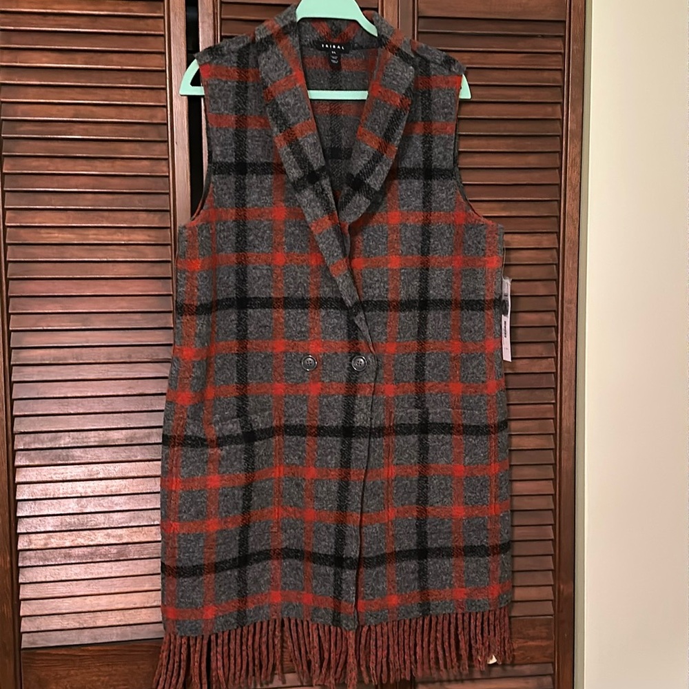 Fringed vest
